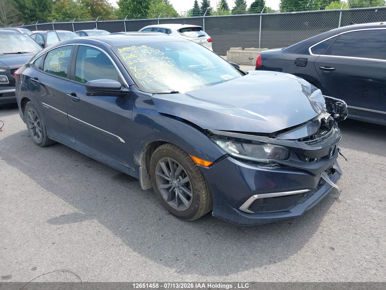 2HGFC2F76LH022135 · 2020 HONDA CIVIC EX