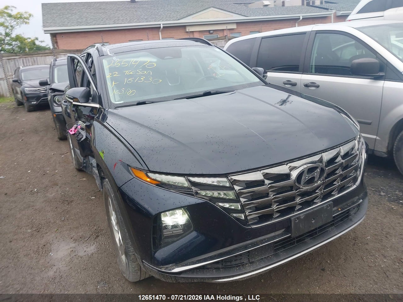 KM8JCCAE8NU161330 · 2022 HYUNDAI TUCSON SEL