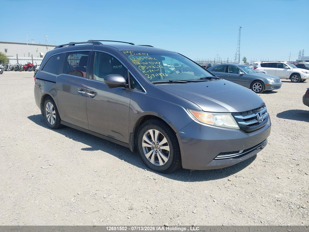 5FNRL5H47EB503522 · 2014 HONDA ODYSSEY EX