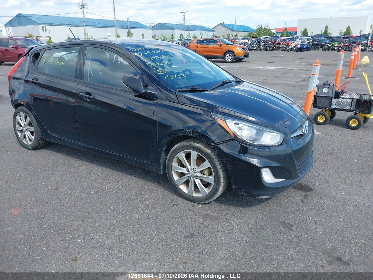 KMHCU5AE6EU197440 · 2014 HYUNDAI ACCENT GLS