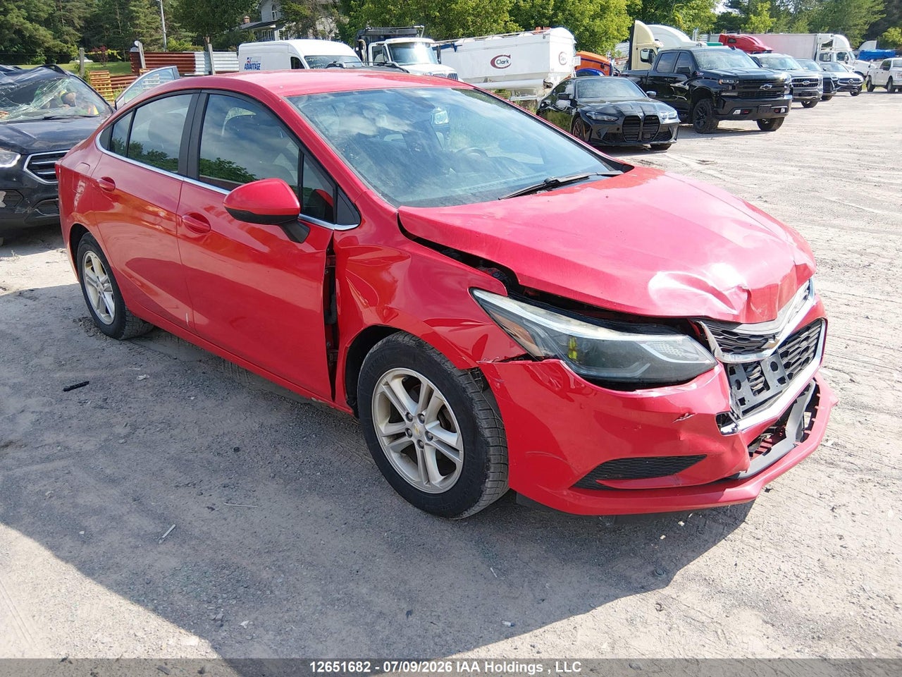 1G1BE5SMXH7162446 · 2017 CHEVROLET CRUZE LT