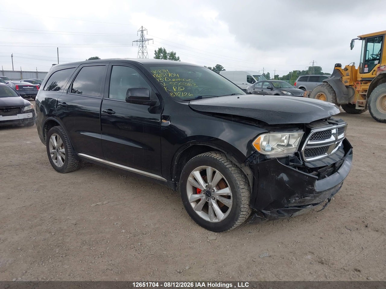 1C4RDJAG1DC500363 · 2013 DODGE DURANGO SXT