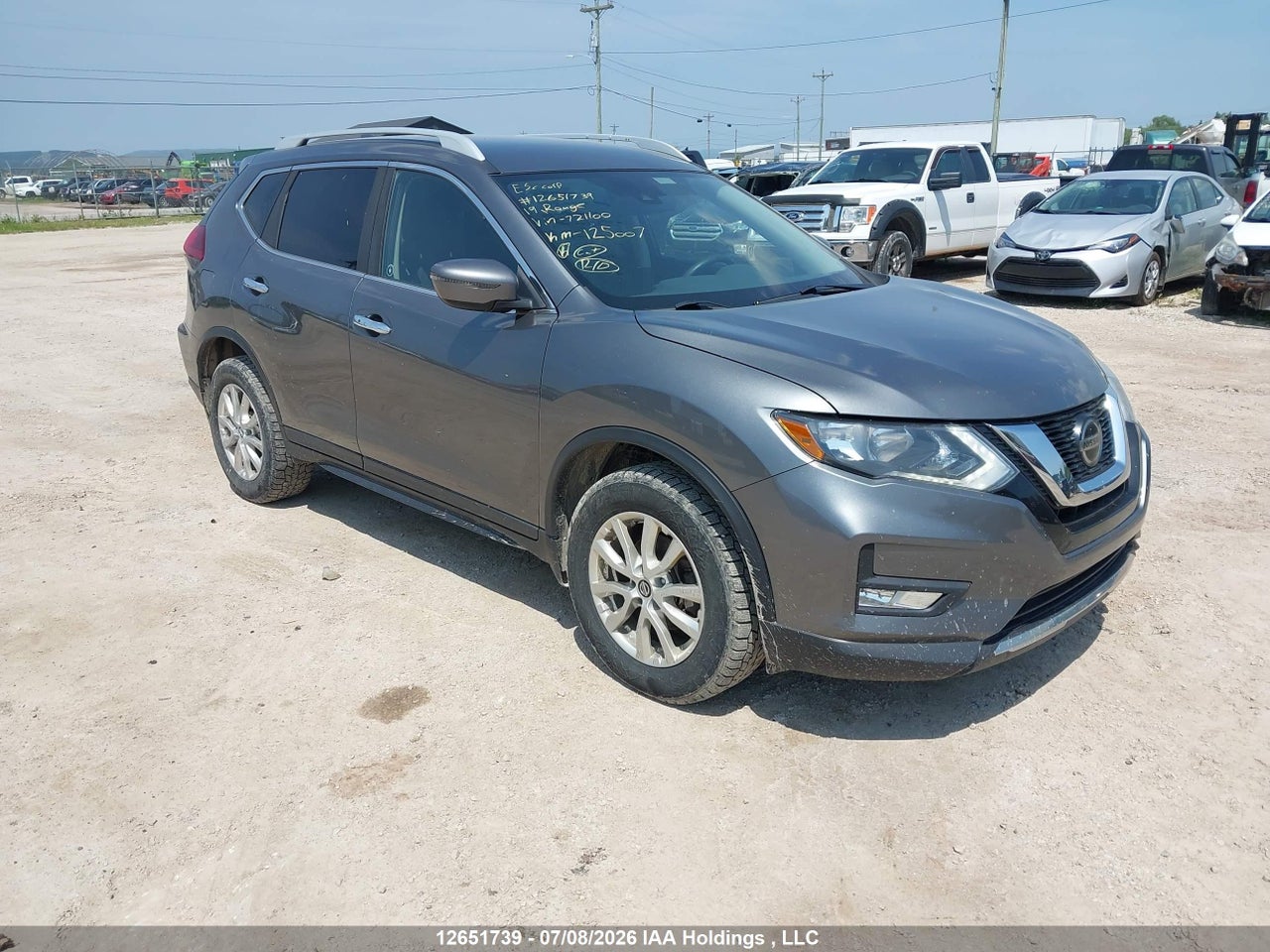 5N1AT2MVXKC721100 · 2019 NISSAN ROGUE S/SL/SV