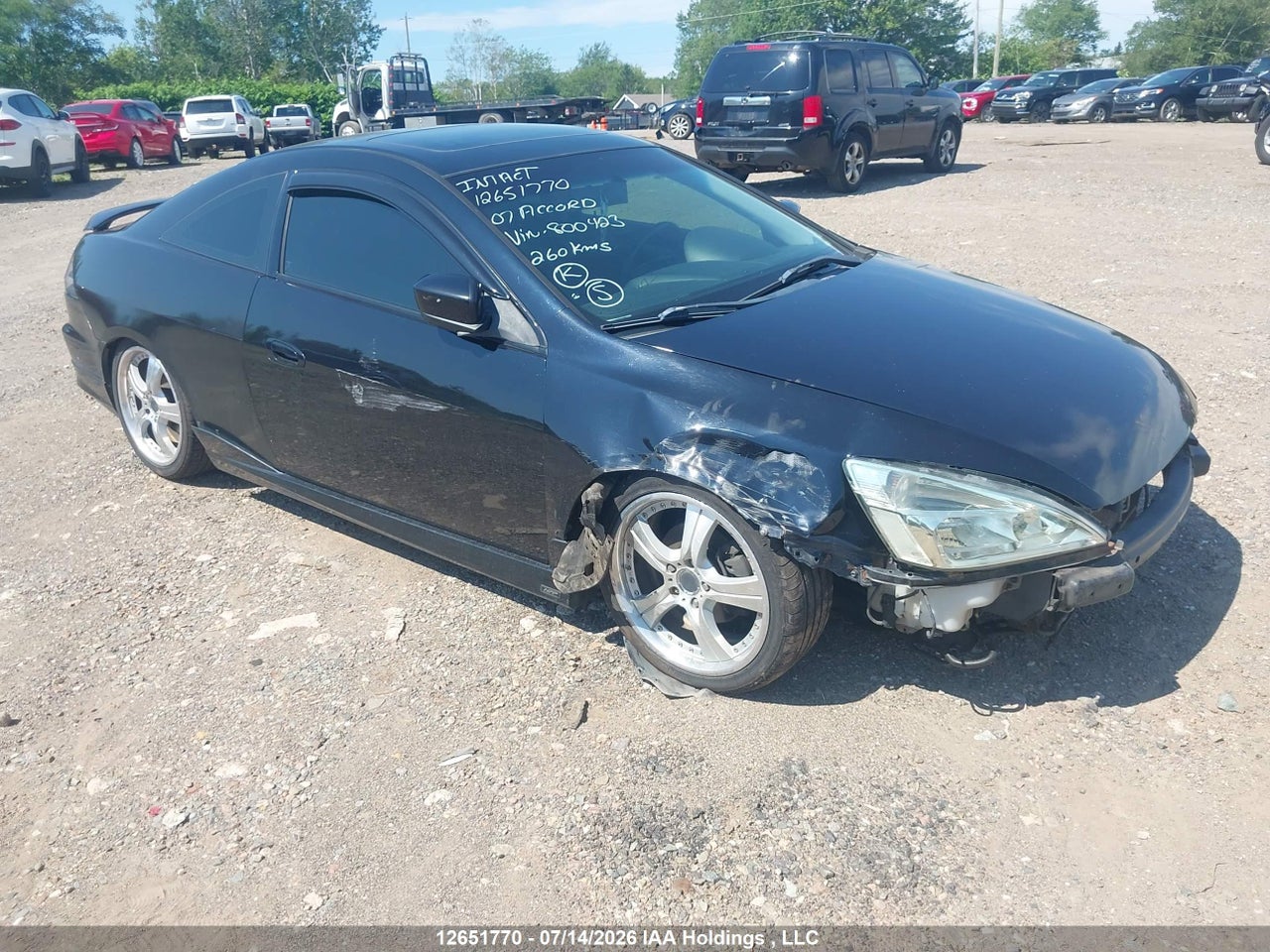 1HGCM82667A800423 · 2007 HONDA ACCORD EX