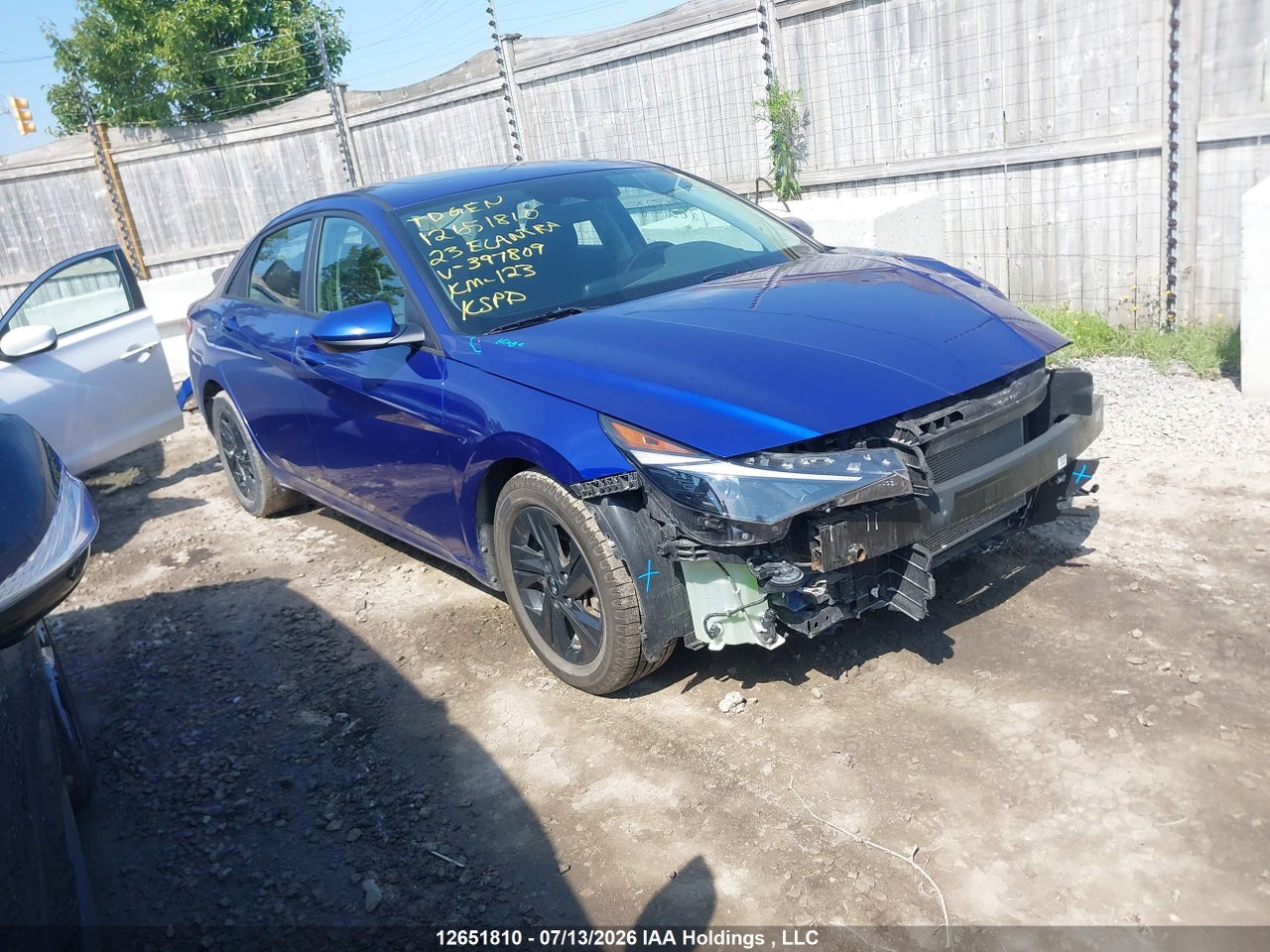 KMHLM4AG0PU397809 · 2023 HYUNDAI ELANTRA PREFERRED IVT WITH TECH PACKAGE