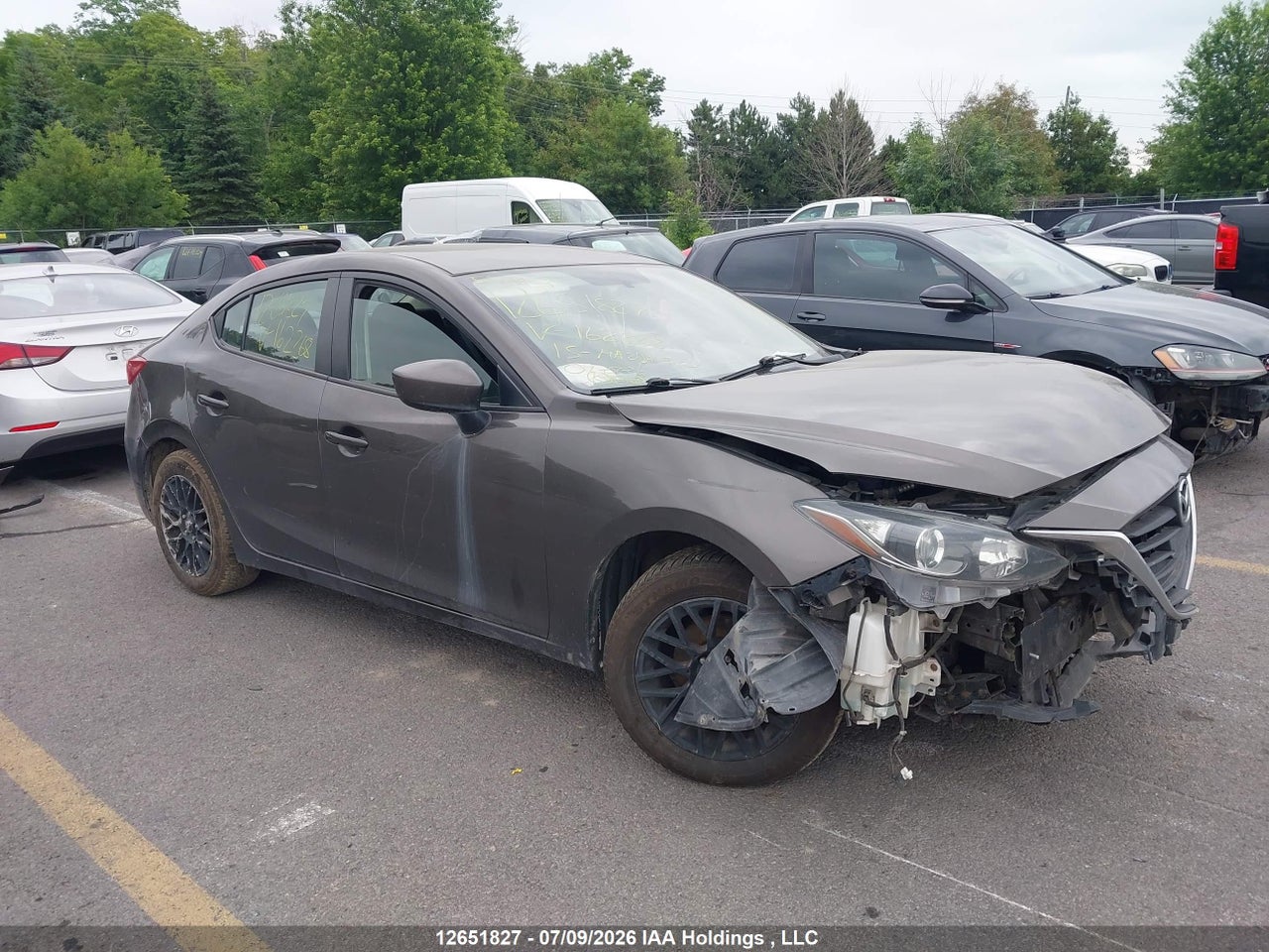 3MZBM1U79FM162268 · 2015 MAZDA MAZDA3 GX