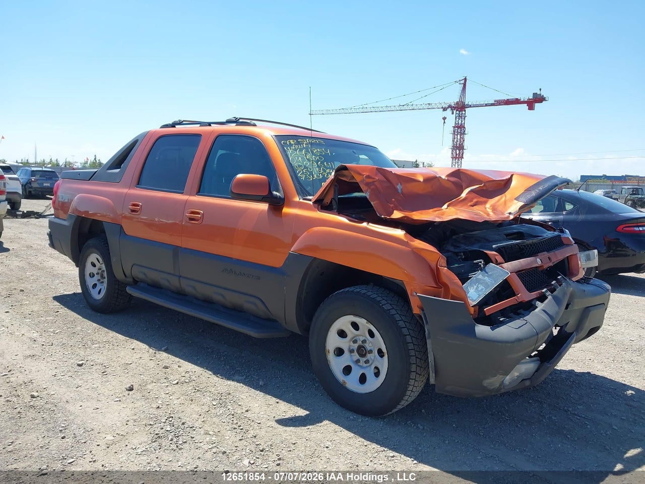 3GNEK12T74G296611 · 2004 CHEVROLET AVALANCHE 1500