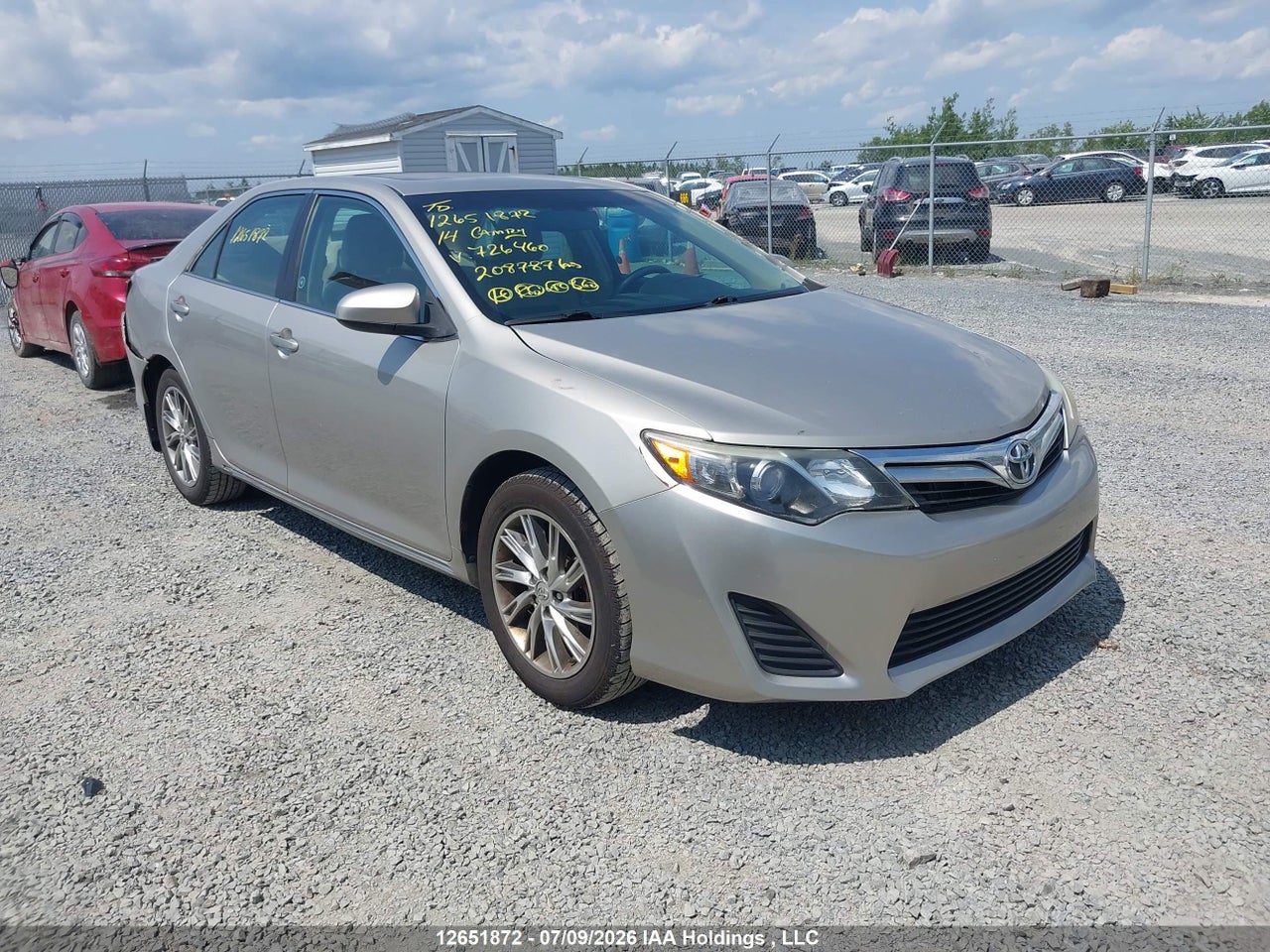 4T1BF1FK0EU726460 · 2014 TOYOTA CAMRY LE