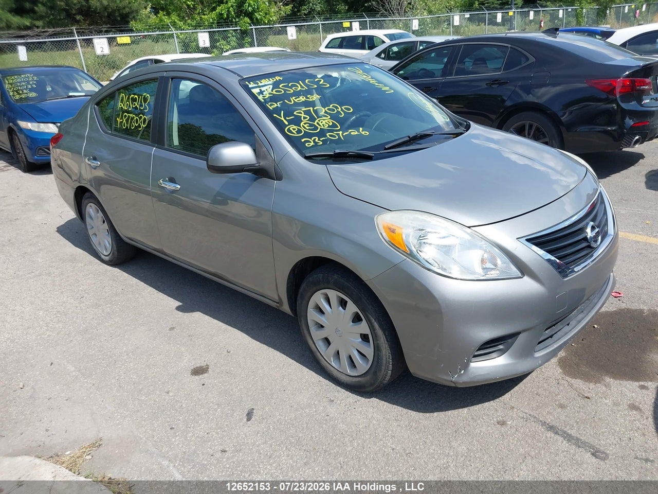 3N1CN7AP3CL873030 · 2012 NISSAN VERSA 1.6 SV