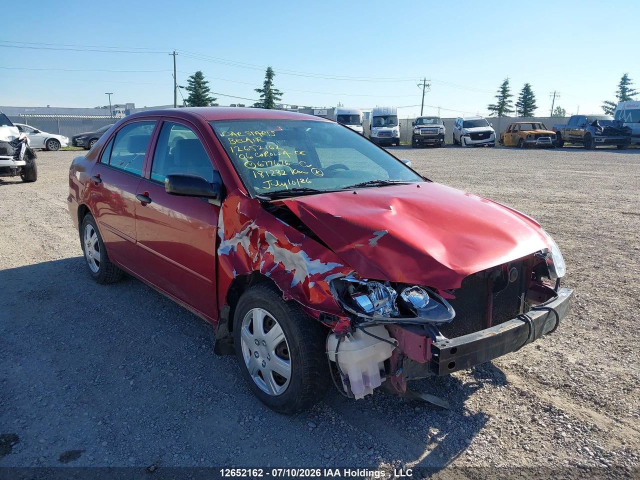 2T1BR32EX6C677676 · 2006 TOYOTA COROLLA CE/LE/SPORT