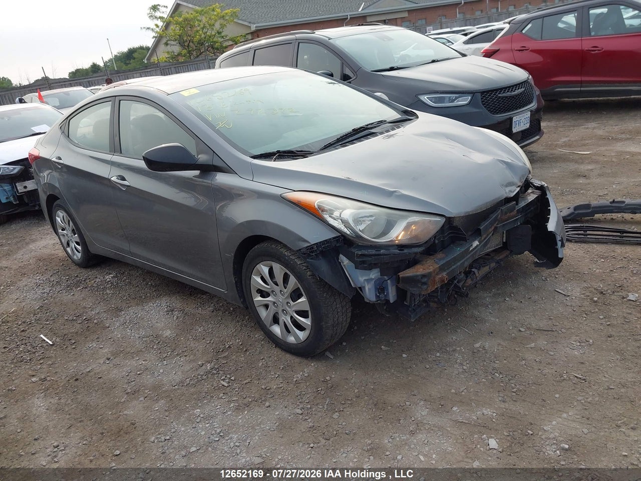 5NPDH4AE8DH292372 · 2013 HYUNDAI ELANTRA GL