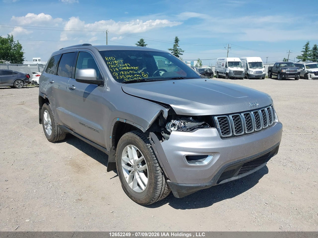 1C4RJFAG0HC783690 · 2017 JEEP GRAND CHEROKEE LAREDO