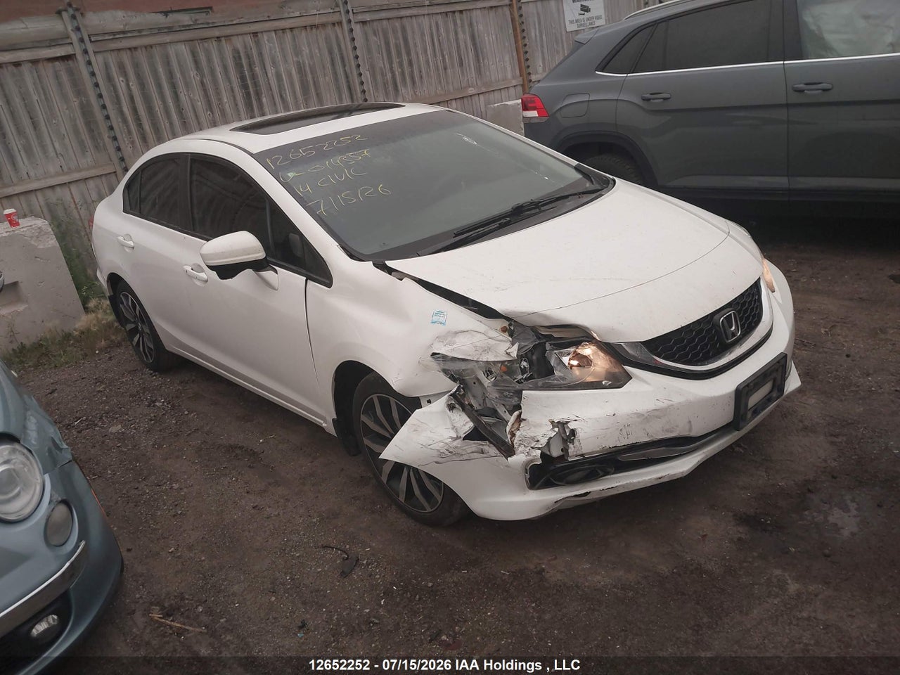 2HGFB2F79EH014357 · 2014 HONDA Civic touring