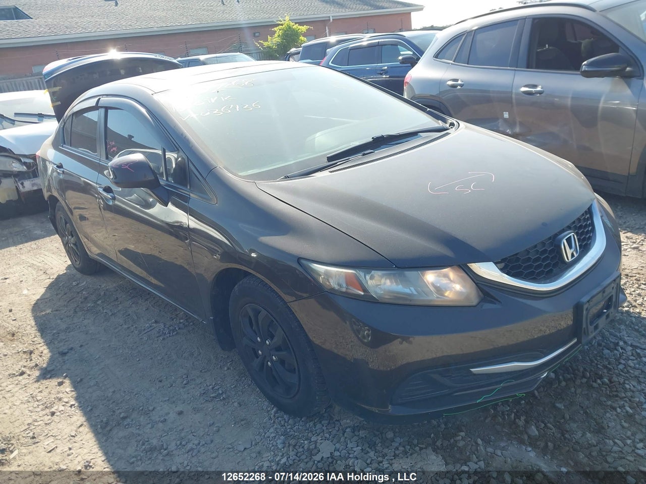 2HGFB2F59DH036436 · 2013 HONDA CIVIC EX 4DR