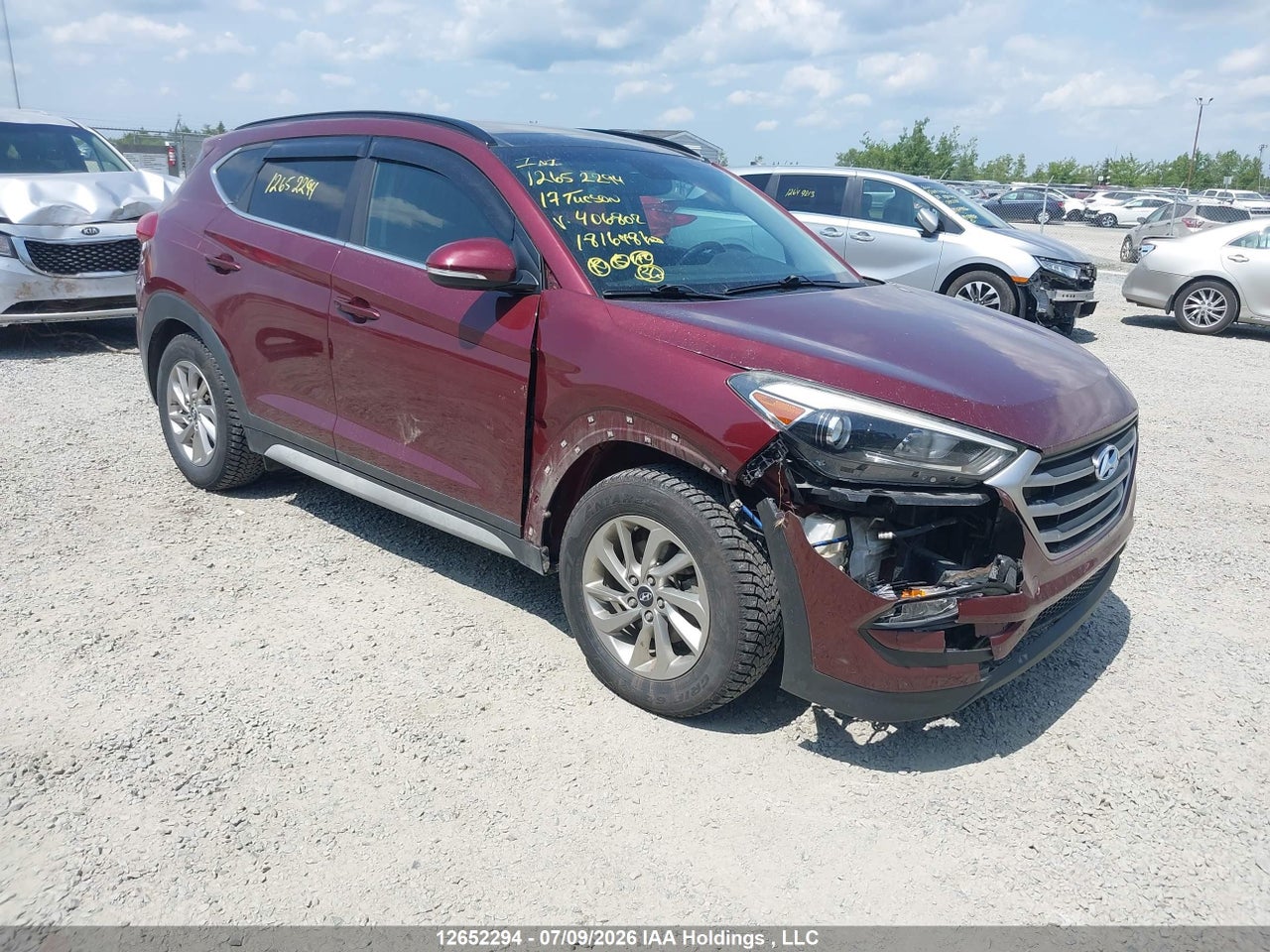 KM8J3CA46HU406802 · 2017 HYUNDAI TUCSON LUXURY