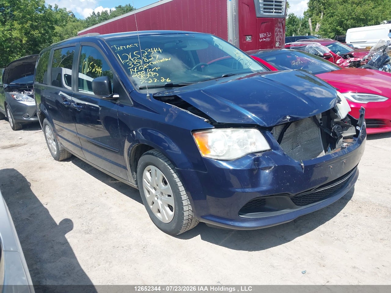 2C4RDGBG8ER339827 · 2014 DODGE GRAND CARAVAN SE