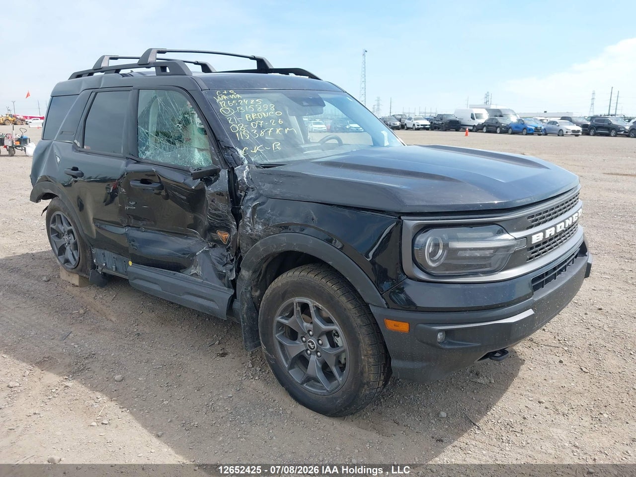 3FMCR9D9XMRB15898 · 2021 FORD BRONCO SPORT BADLANDS