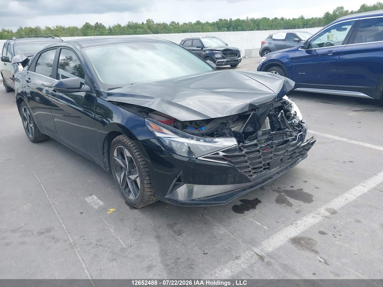 KMHLN4AJ6PU060070 · 2023 HYUNDAI ELANTRA HYBRID LUXURY