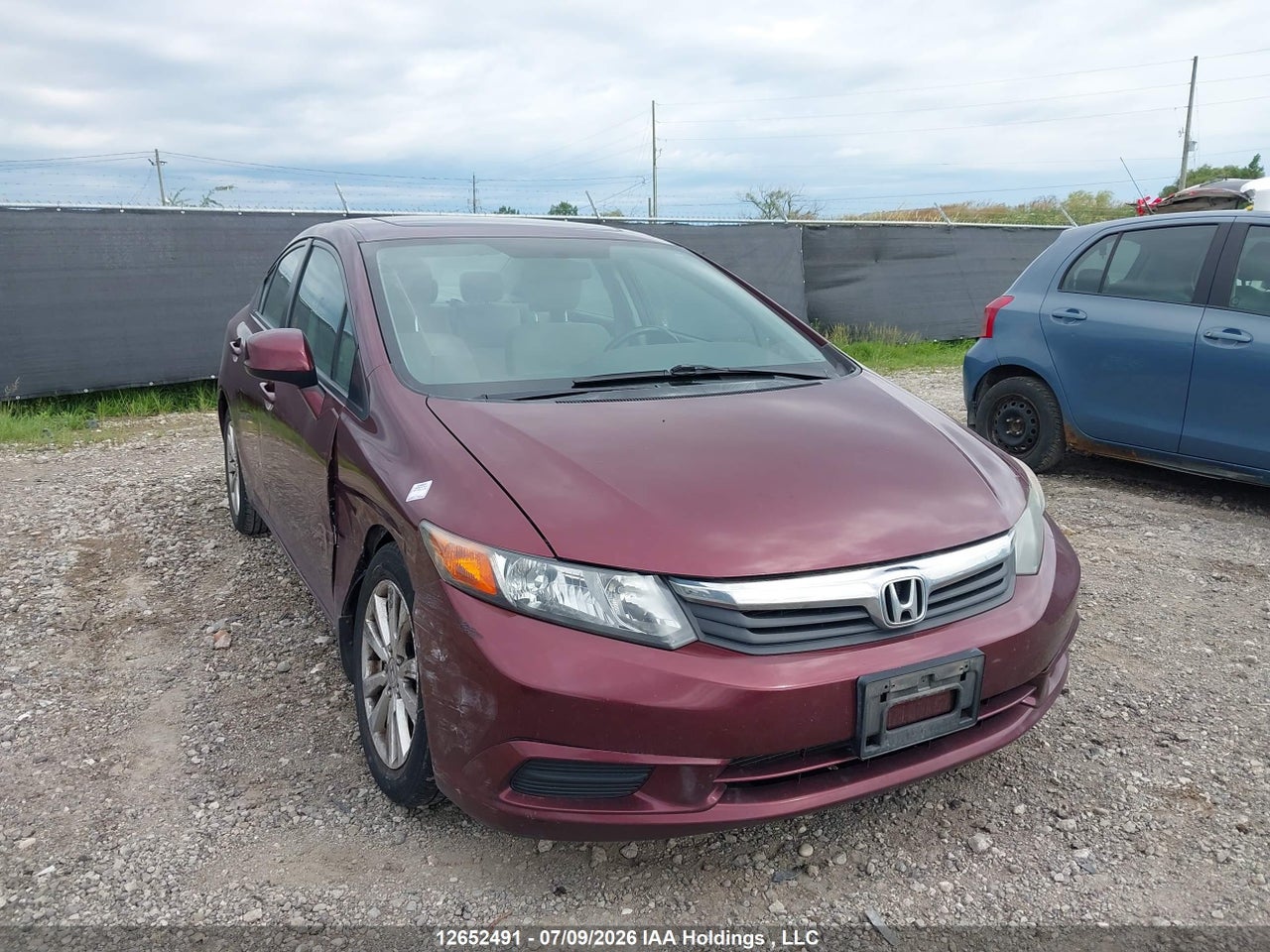 2HGFB2F52CH025874 · 2012 HONDA CIVIC EX 4DR