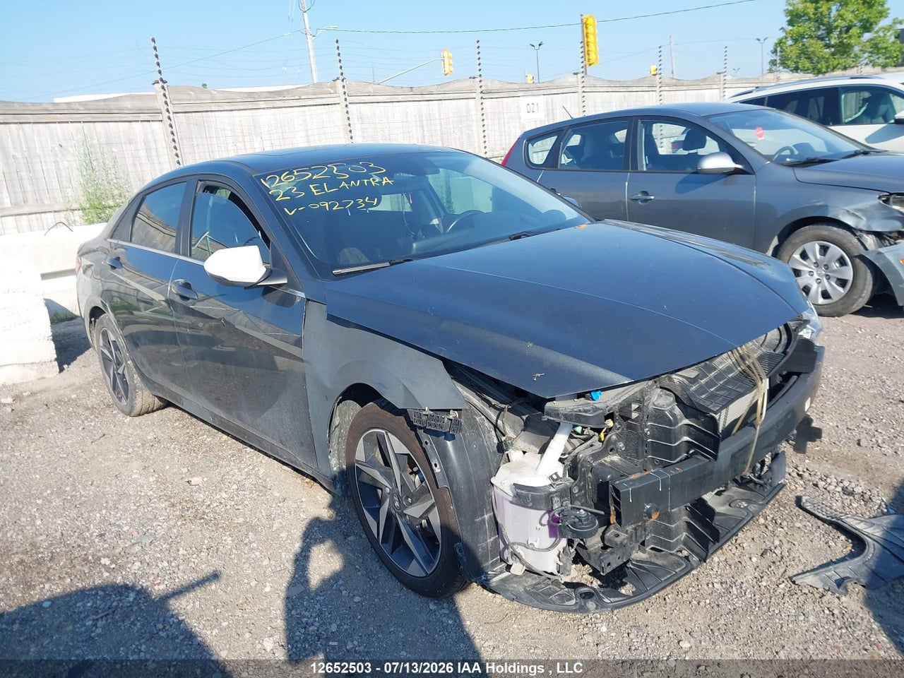 KMHLN4AJ3PU092734 · 2023 HYUNDAI ELANTRA HYBRID LUXURY