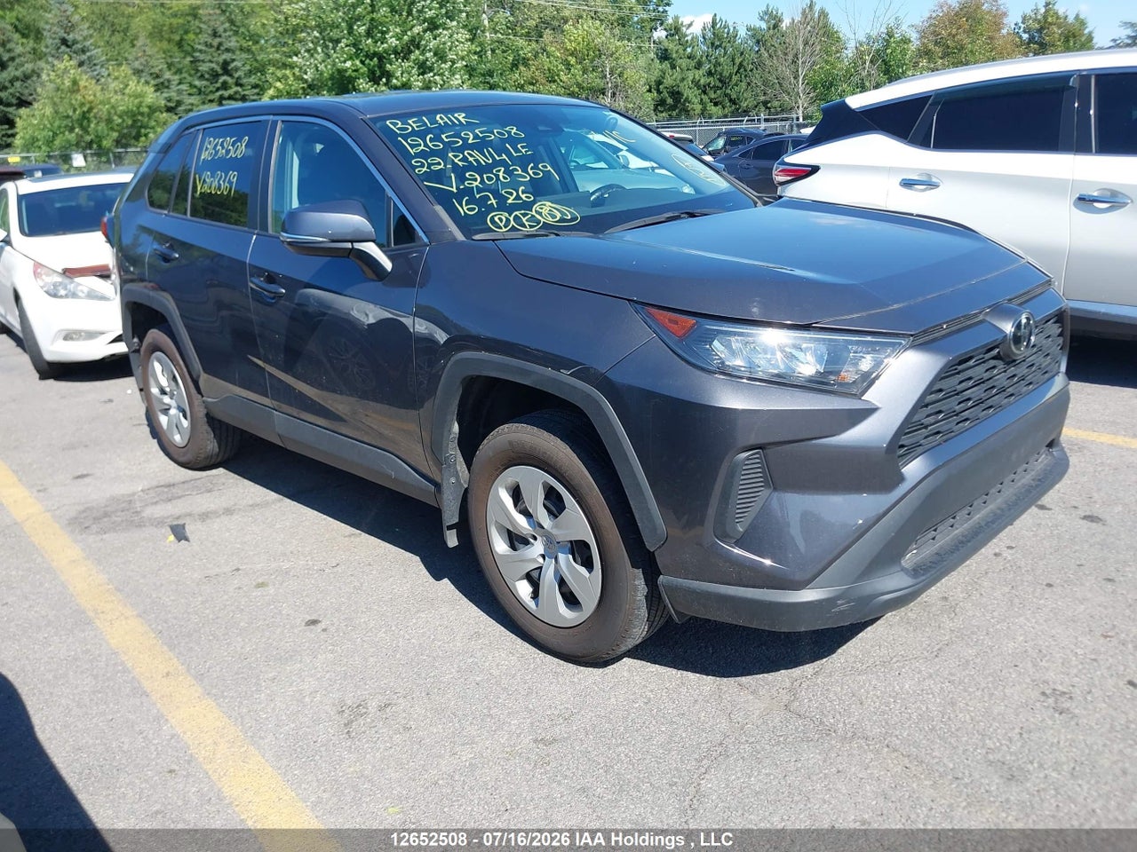 2T3Z1RFV3NW208369 · 2022 TOYOTA RAV4 LE