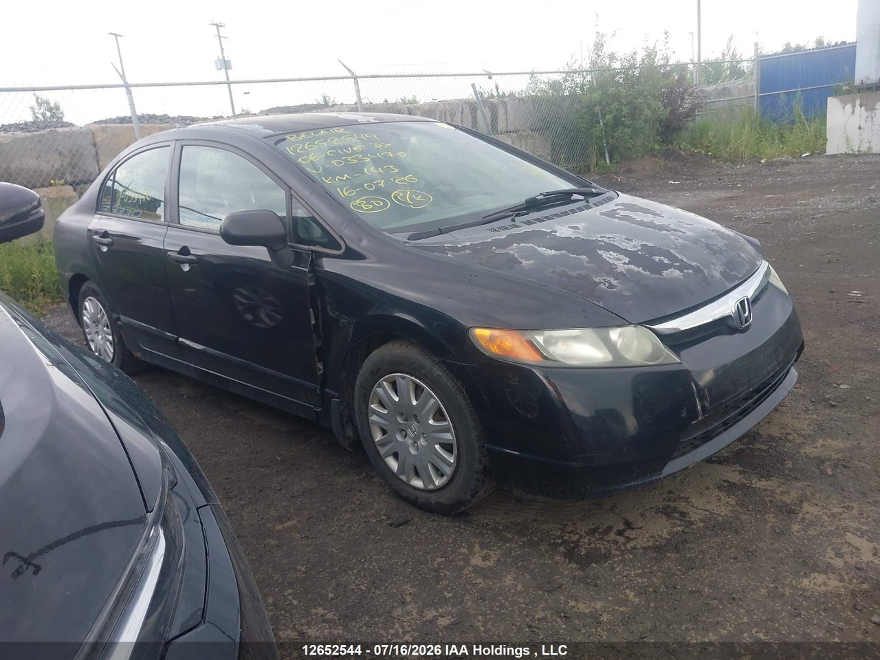 2HGFA16286H033470 · 2006 HONDA CIVIC DX
