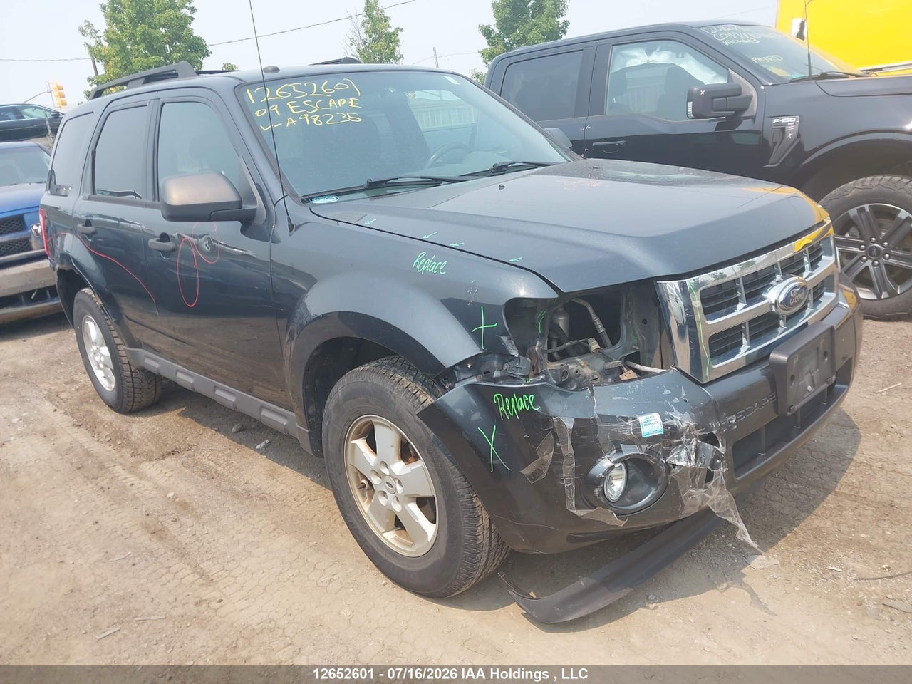 1FMCU037X9KA98235 · 2009 FORD ESCAPE XLT