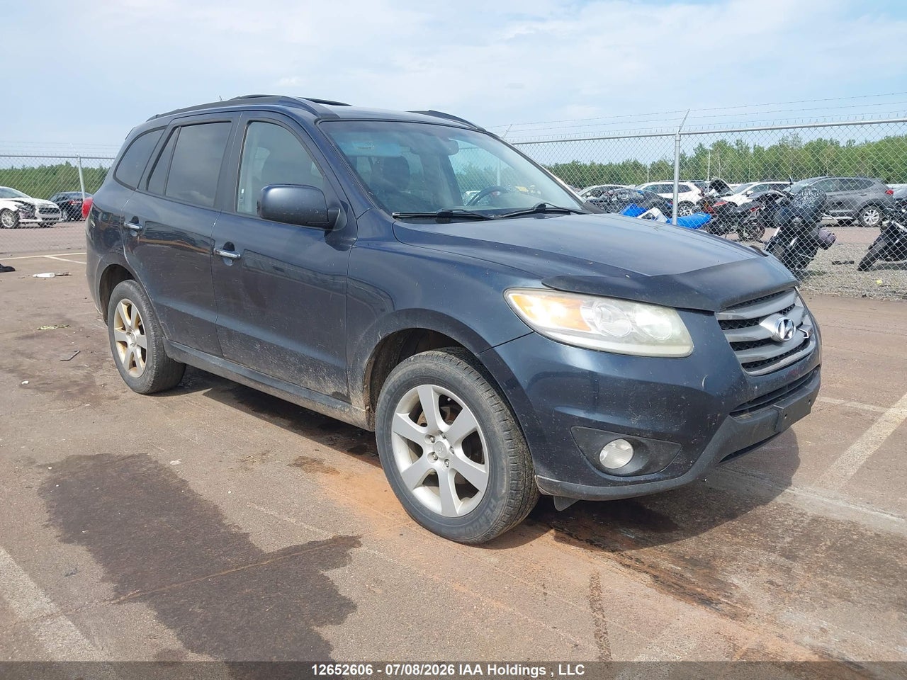 5XYZHDAG9CG106870 · 2012 HYUNDAI SANTA FE SE