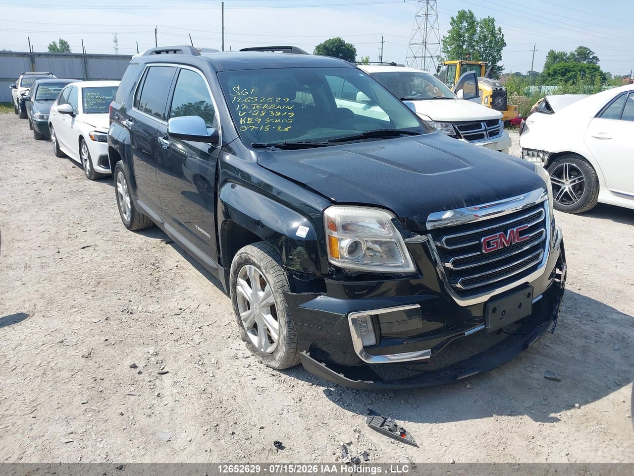 2GKFLNE36H6283819 · 2017 GMC TERRAIN SLE-2
