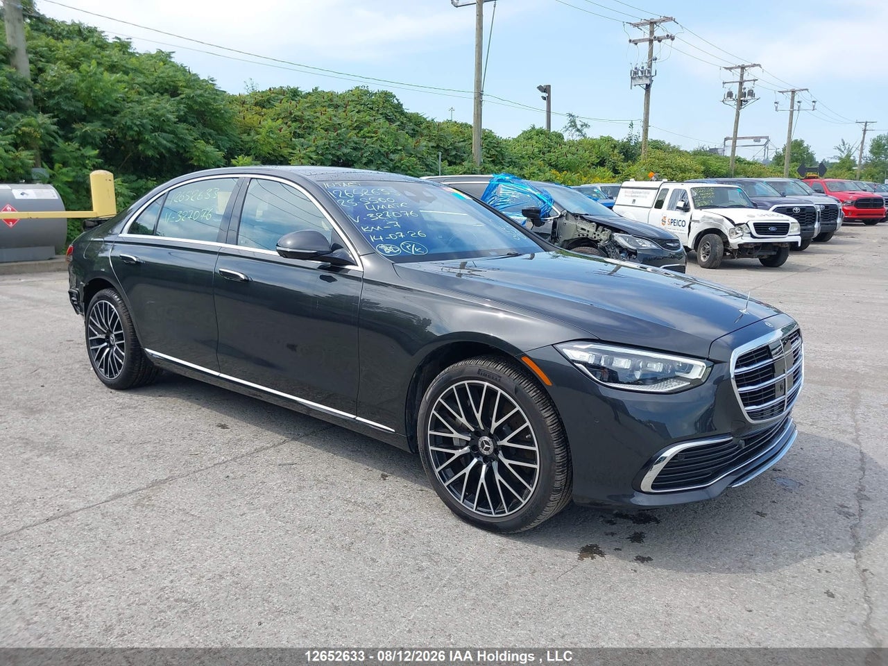 W1K6G6DB1SA327076 · 2025 MERCEDES BENZ S 500 4MATIC
