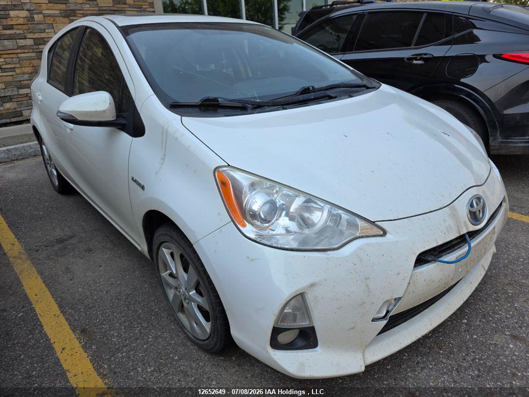 JTDKDTB30E1083968 · 2014 TOYOTA PRIUS C TECHNOLOGY