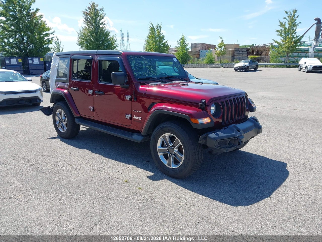 1C4HJXEG9MW864417 · 2021 JEEP WRANGLER UNLIMITED SAHARA