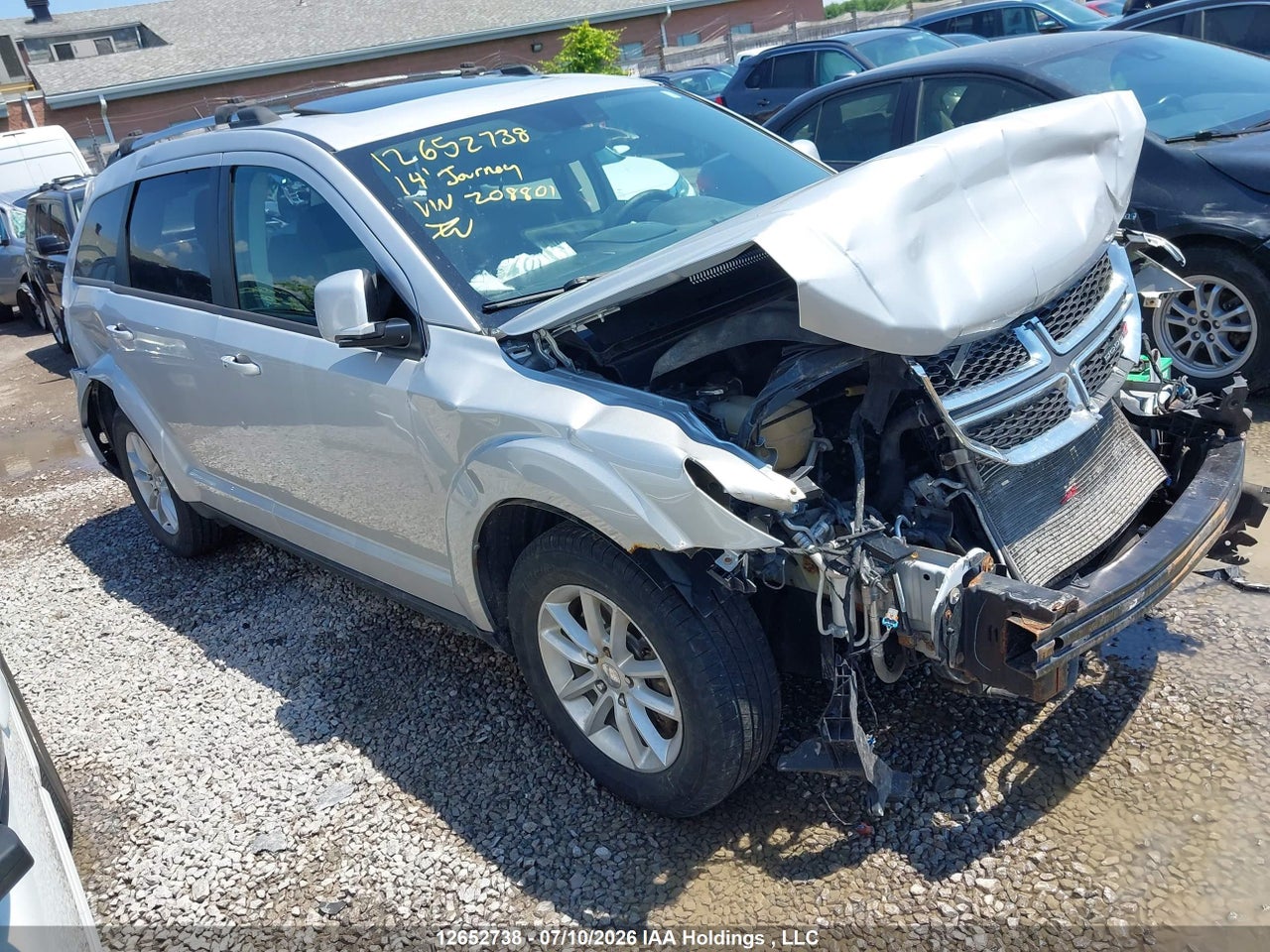 3C4PDCCGXET208801 · 2014 DODGE JOURNEY SXT