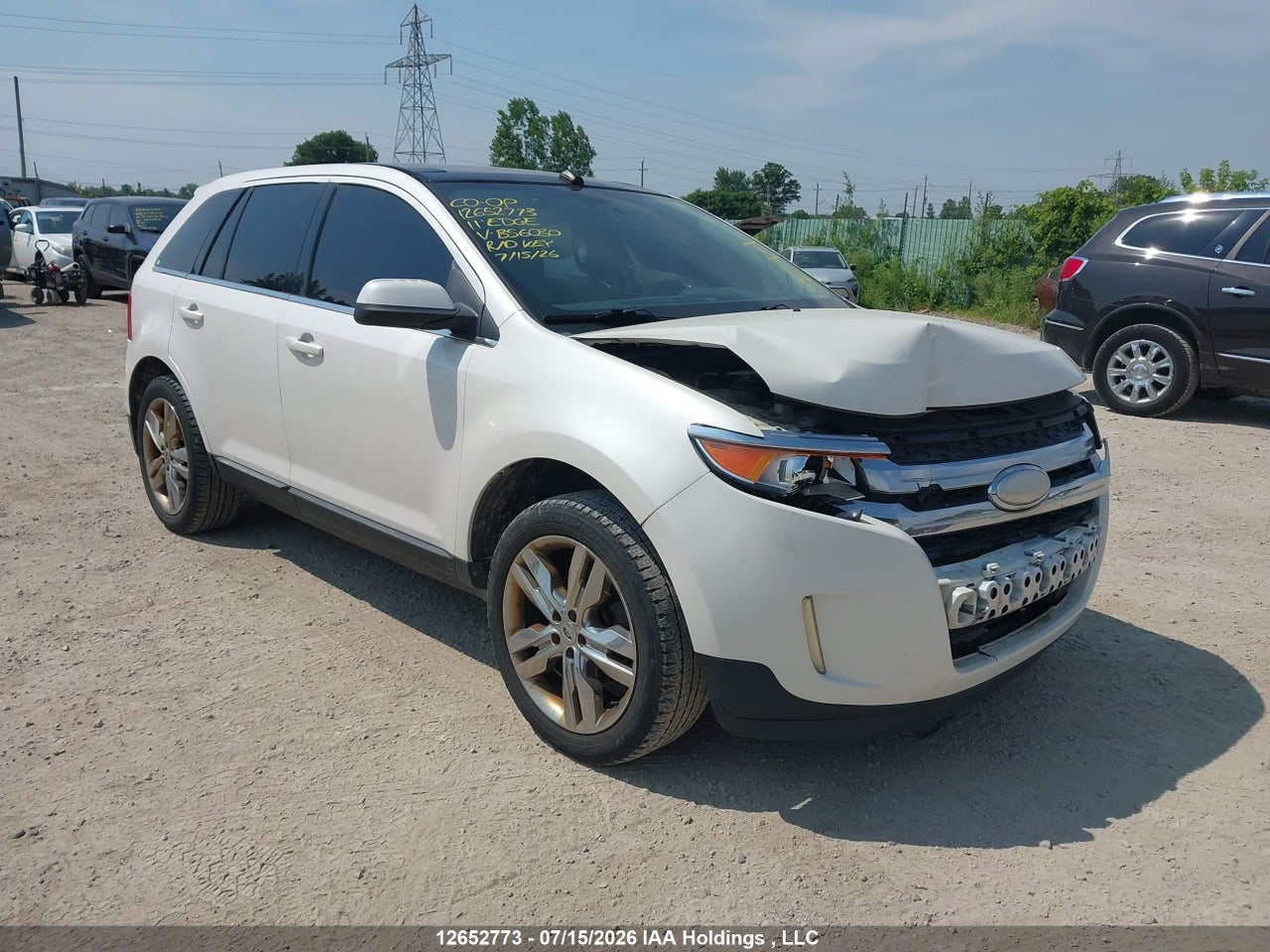 2FMDK3KC6BBB56030 · 2011 FORD EDGE LIMITED