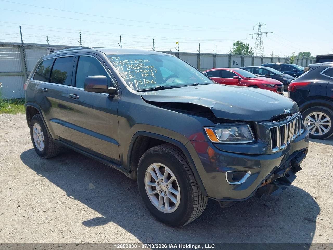 1C4RJFAG1EC145847 · 2014 JEEP GRAND CHEROKEE LAREDO