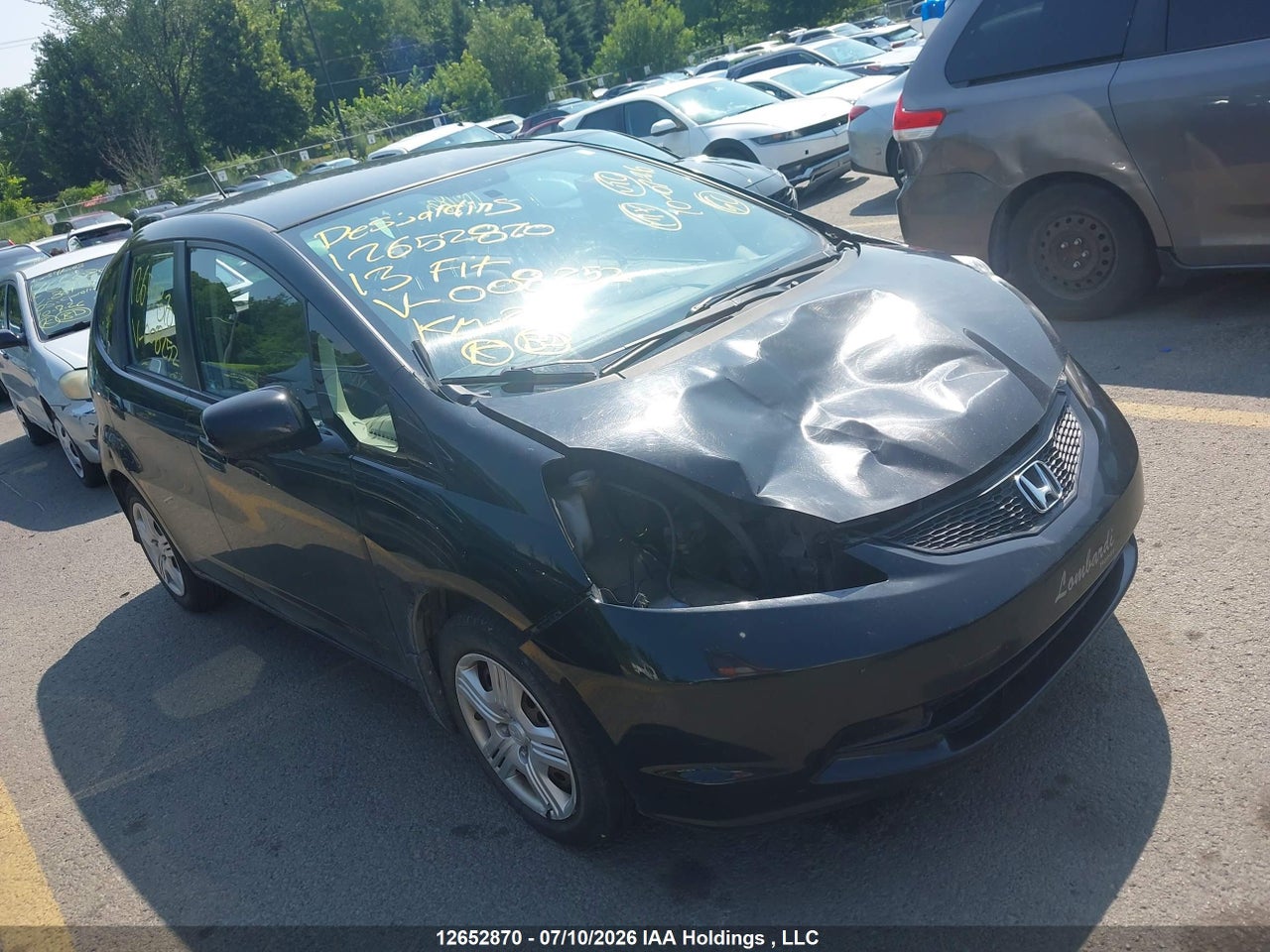 LUCGE8G5XD3008252 · 2013 HONDA FIT LX