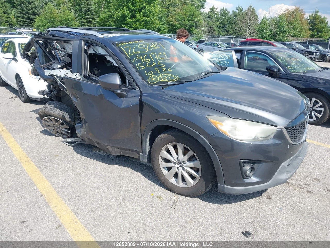 JM3KE2CY1F0461764 · 2015 MAZDA CX-5 TOURING