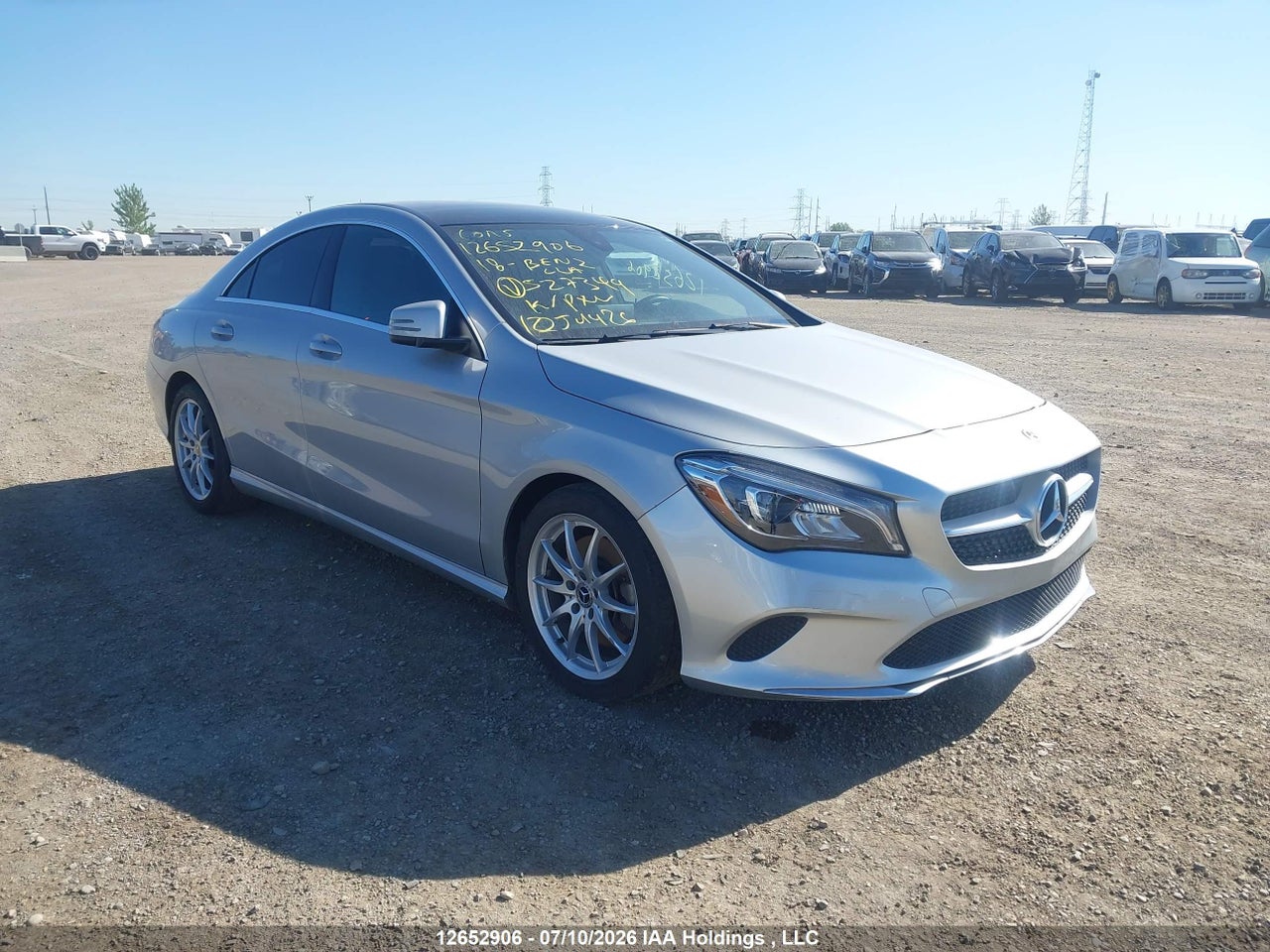 WDDSJ4GB3JN527349 · 2018 MERCEDES BENZ CLA 250 4MATIC
