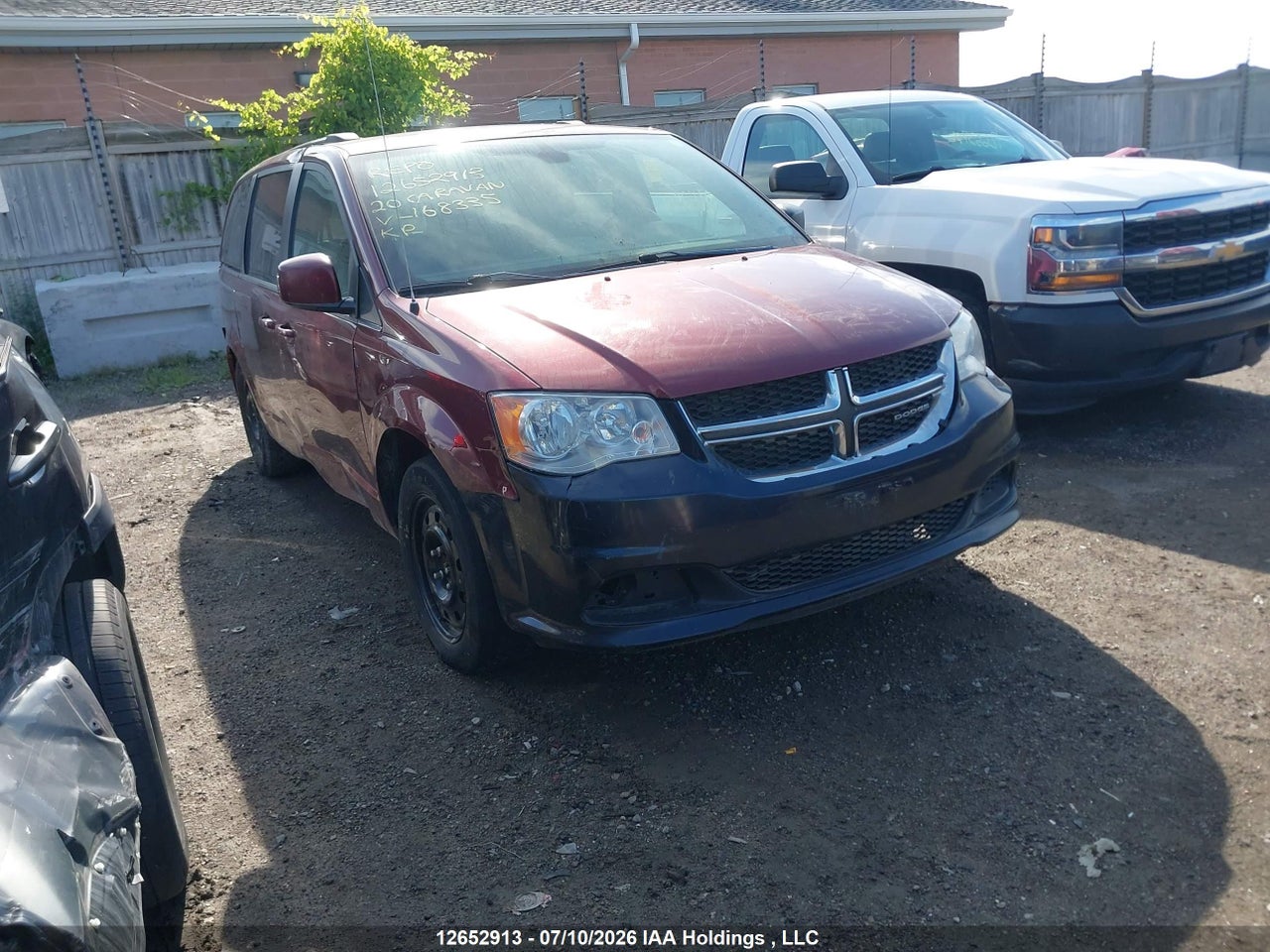 2C4RDGCG3LR168335 · 2020 DODGE GRAND CARAVAN SXT
