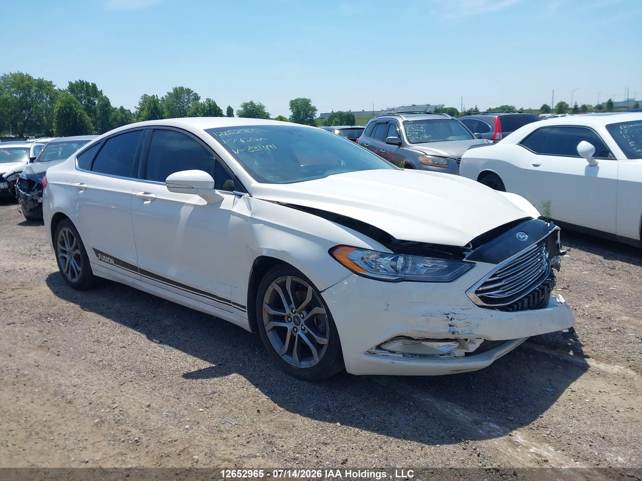 3FA6P0H79HR331491 · 2017 FORD FUSION SE