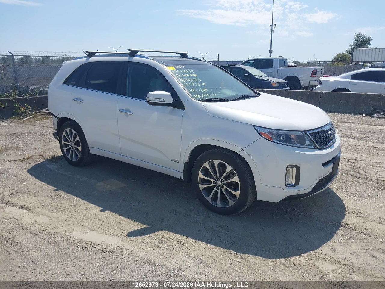 5XYKWDA73EG505185 · 2014 KIA SORENTO SX