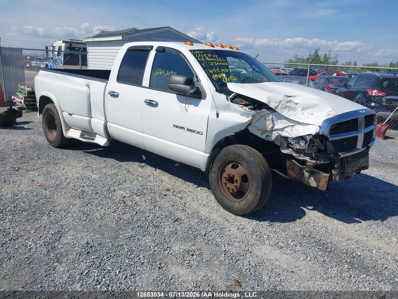 3D7MA48633G730067 · 2003 DODGE RAM 3500 SLT/LARAMIE/ST