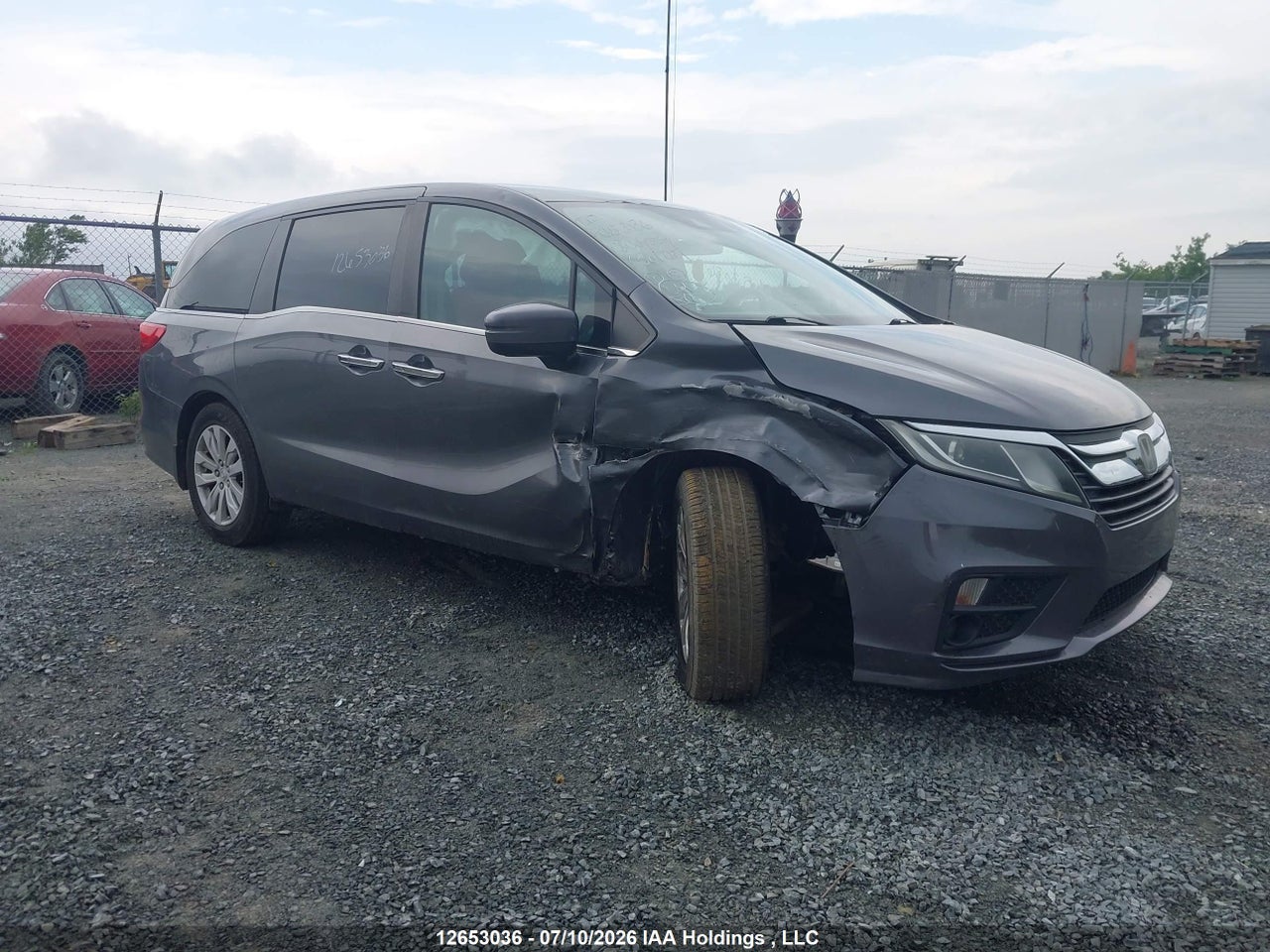 5FNRL6H24JB501287 · 2018 HONDA ODYSSEY LX