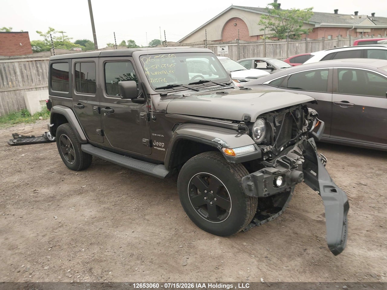 1C4HJXEG5KW574740 · 2019 JEEP WRANGLER UNLIMITED SAHARA