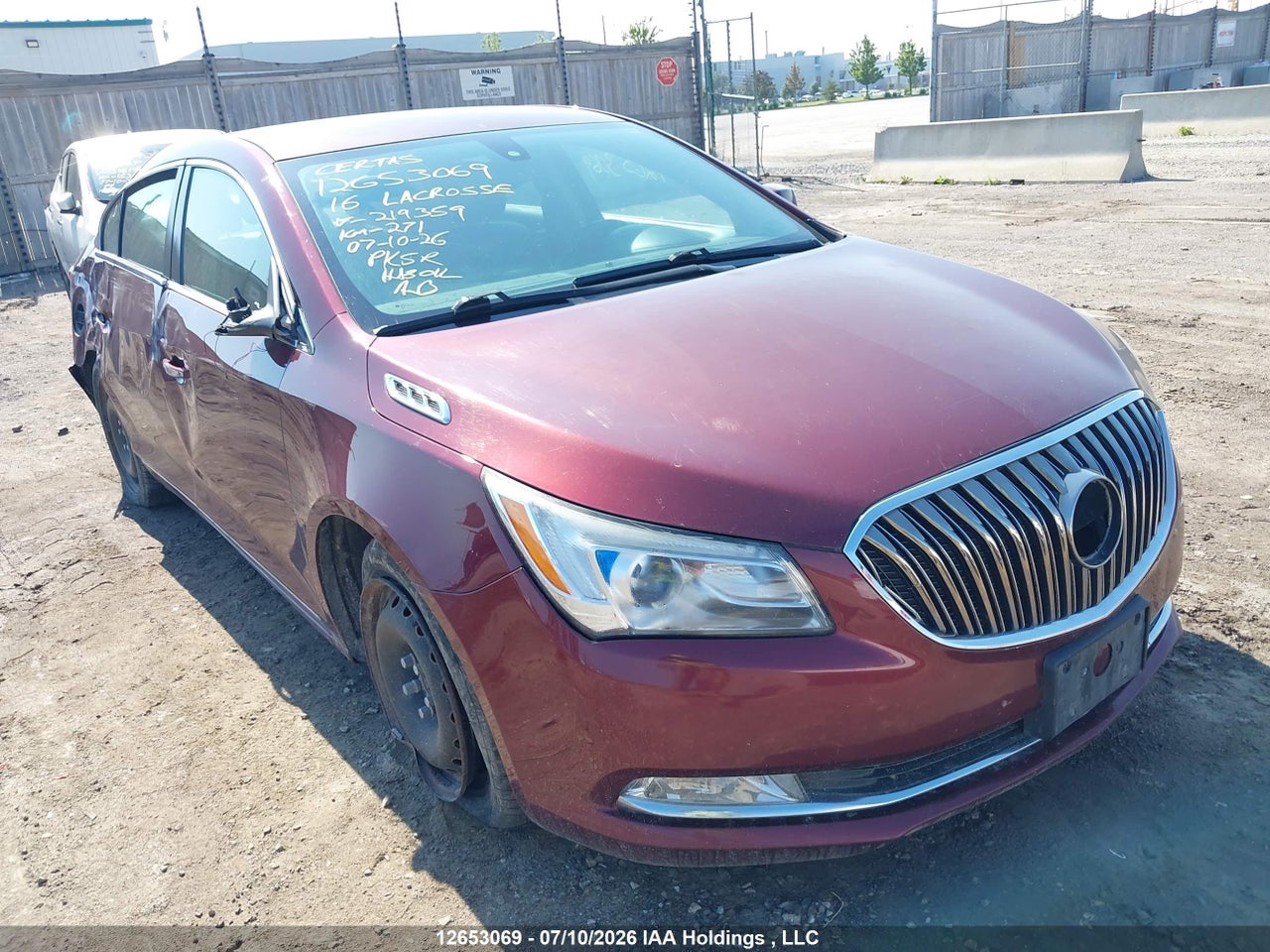 1G4GA5G34GF219359 · 2016 BUICK LACROSSE