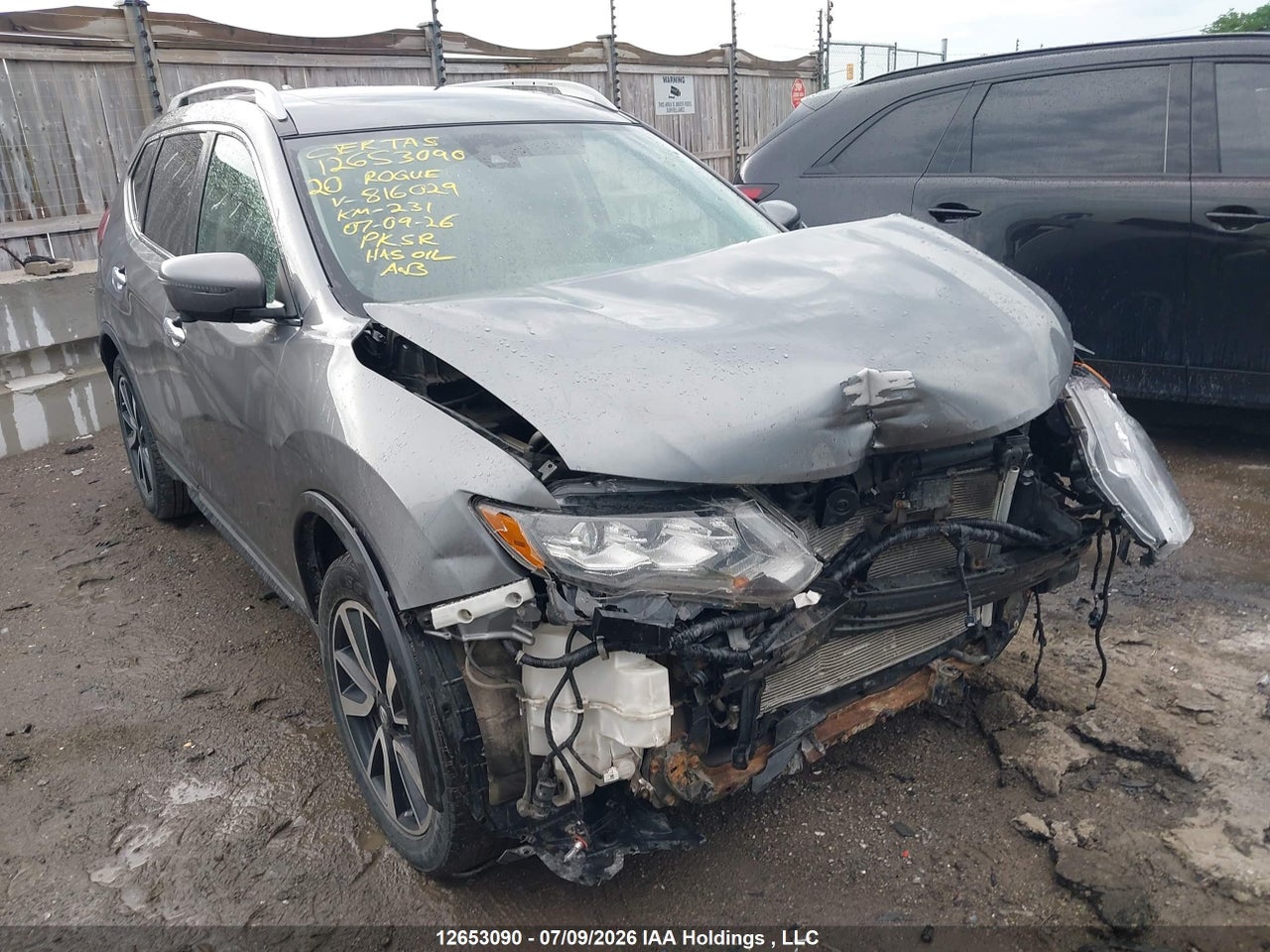 5N1AT2MVXLC816029 · 2020 NISSAN ROGUE S/SL/SV