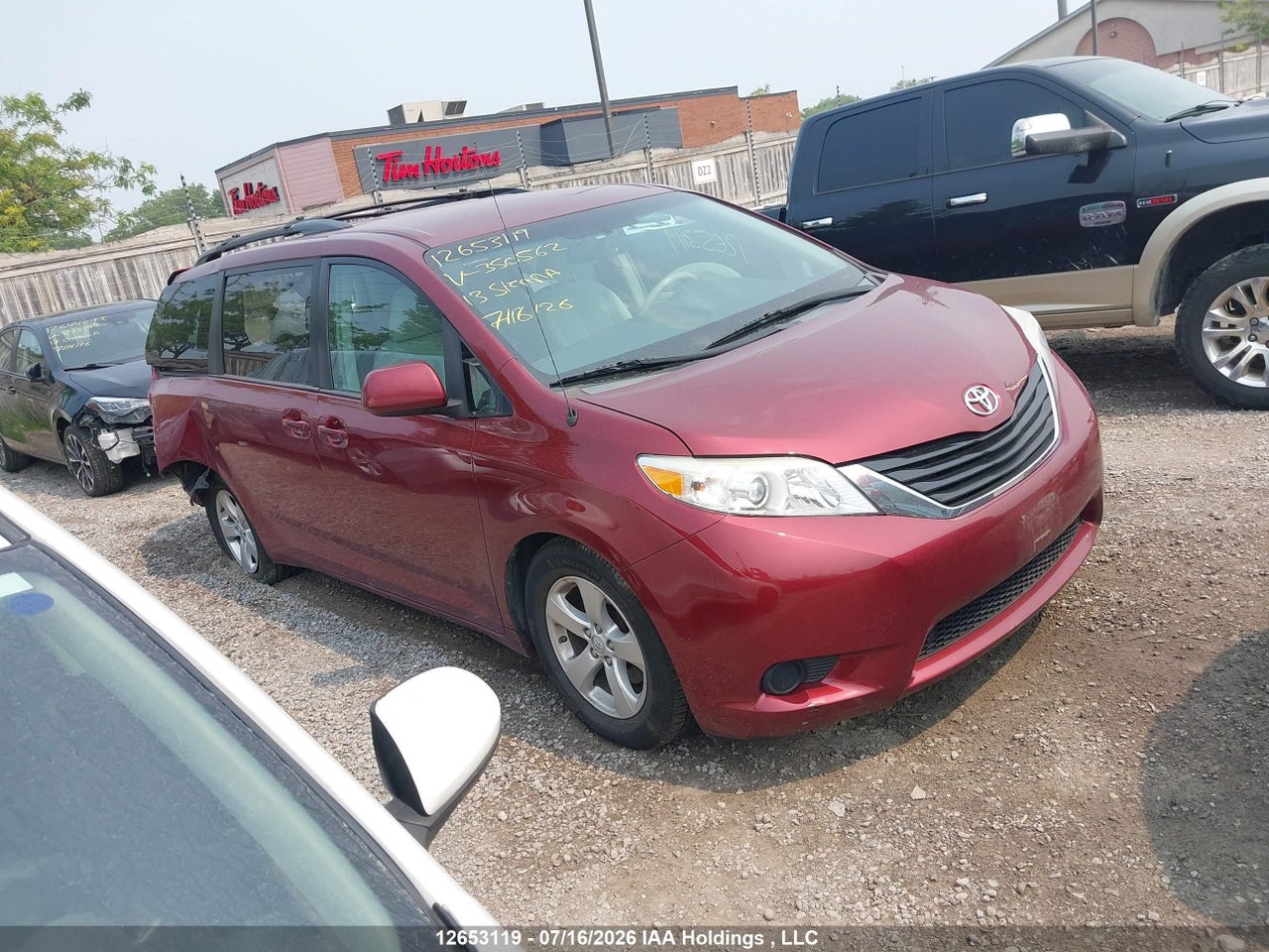 5TDKK3DC9DS350562 · 2013 TOYOTA SIENNA LE
