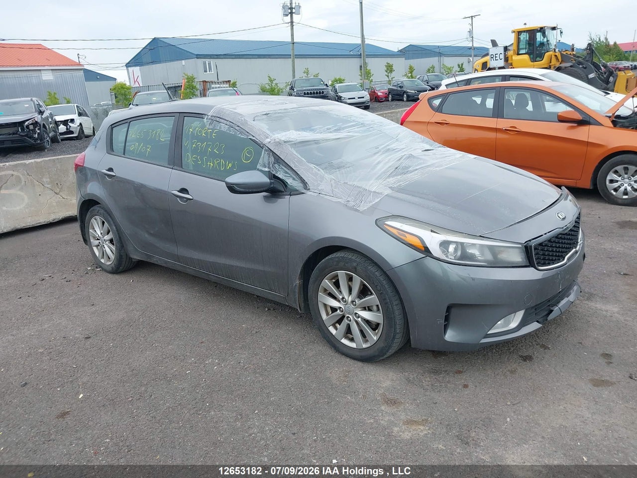KNAFK5A89H5731723 · 2017 KIA FORTE LX
