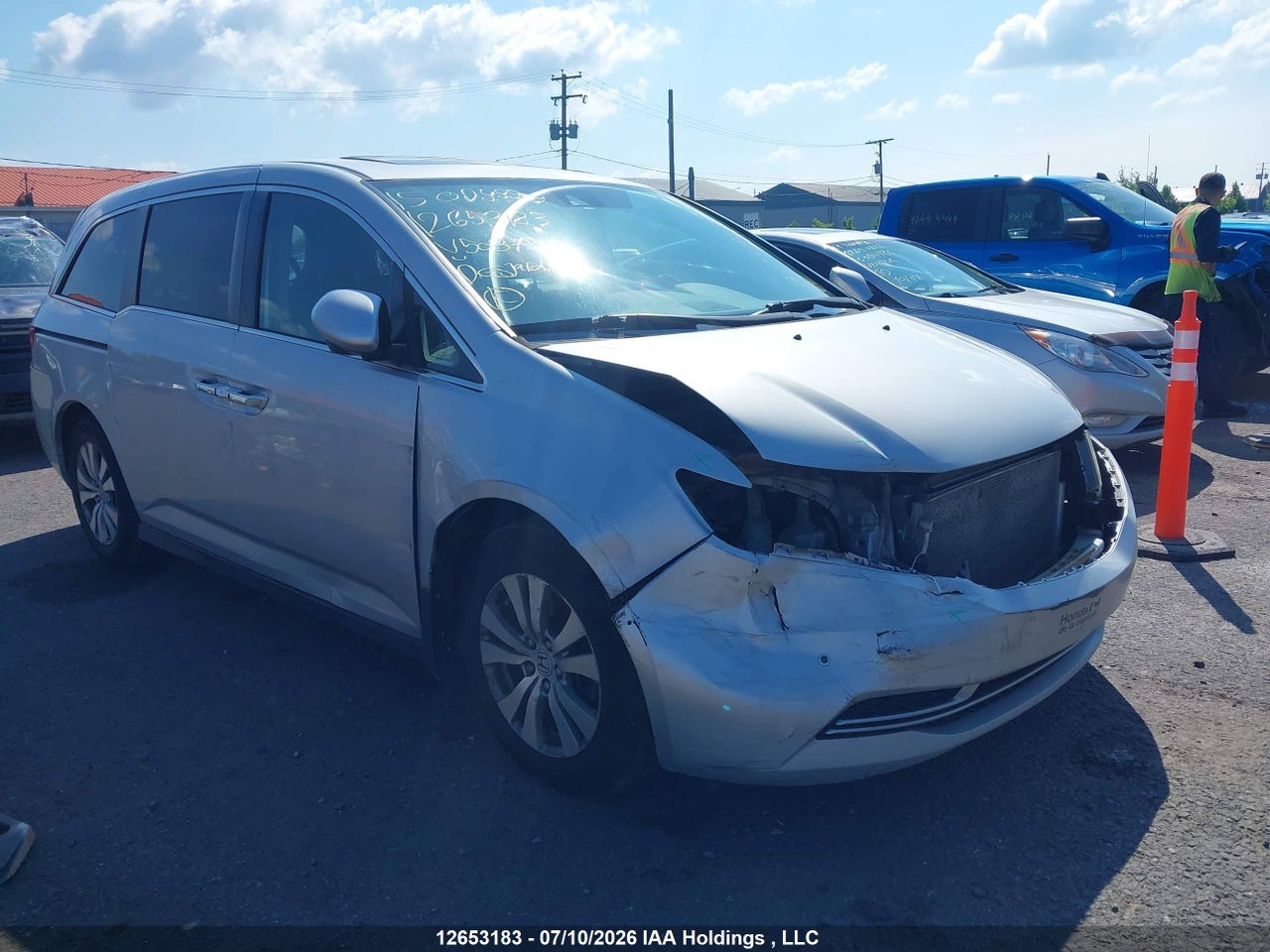 2015 HONDA ODYSSEY EXL