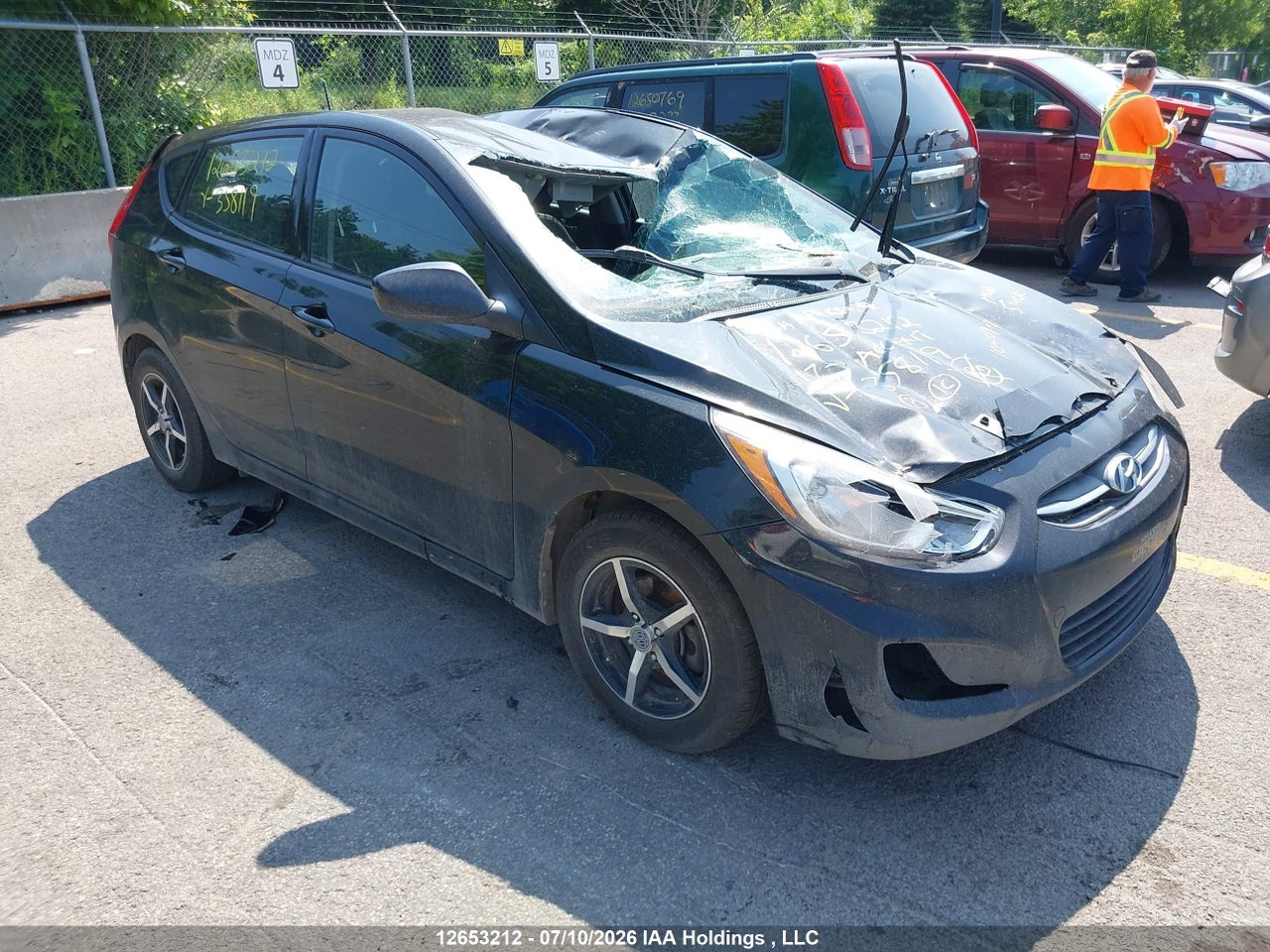 KMHCT5AEXHU358119 · 2017 HYUNDAI ACCENT GL